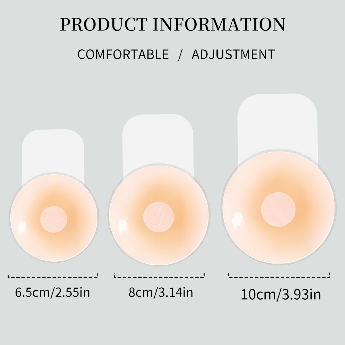 مجموعة من قطعتين من أغطية الحل - مراجعة Silicone Bra Adhesive وسعره