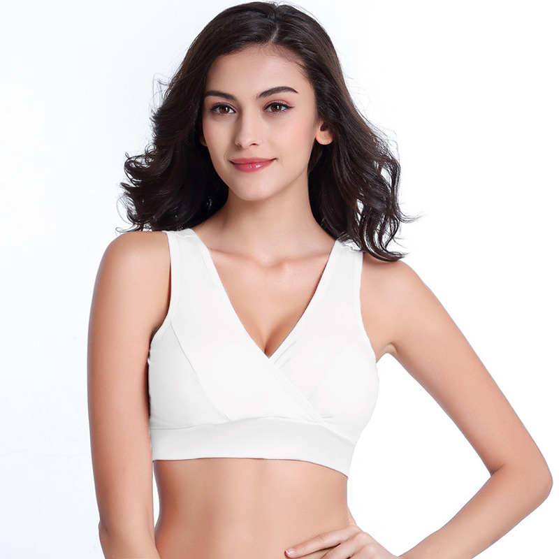 حمالة صدر للحوامل بلون سادة بد - مراجعة Nursing Bra Sleep وسعره