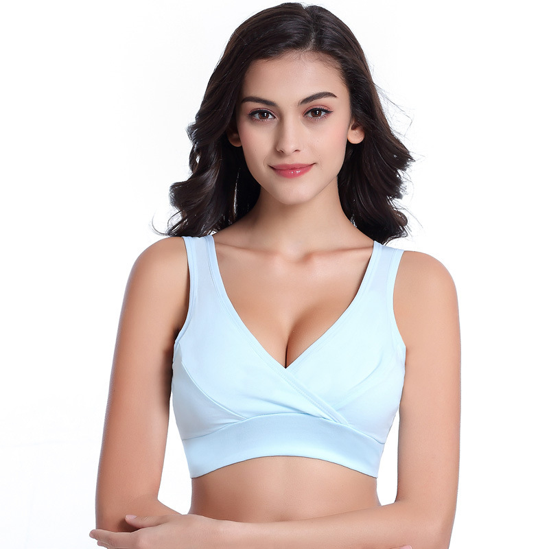 حمالة صدر للحوامل بلون سادة بد - مراجعة Nursing Bra Sleep وسعره