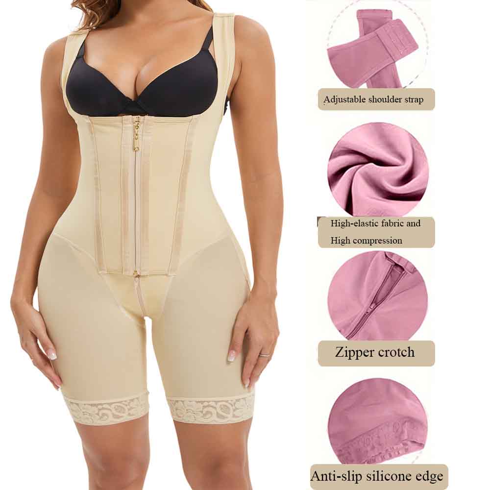 Fajas كولومبياناس بعد البطن لل - مراجعة Shapewear Bodysuit Firm وسعره