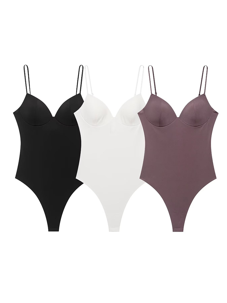 TFMLN بدلة نسائية صيفية برقبة  - مراجعة Shapewear Bodysuit Firm وسعره