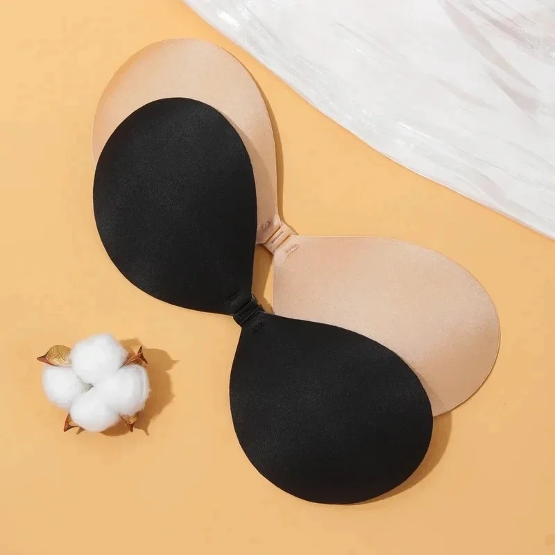 1/2/4 قطع حمالة صدر نسائية غير - مراجعة Silicone Bra Adhesive وسعره